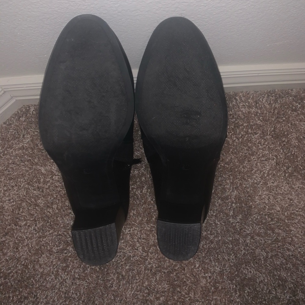 Debbie Snake Skin / Suede Black Heal - Picture 5 of 5